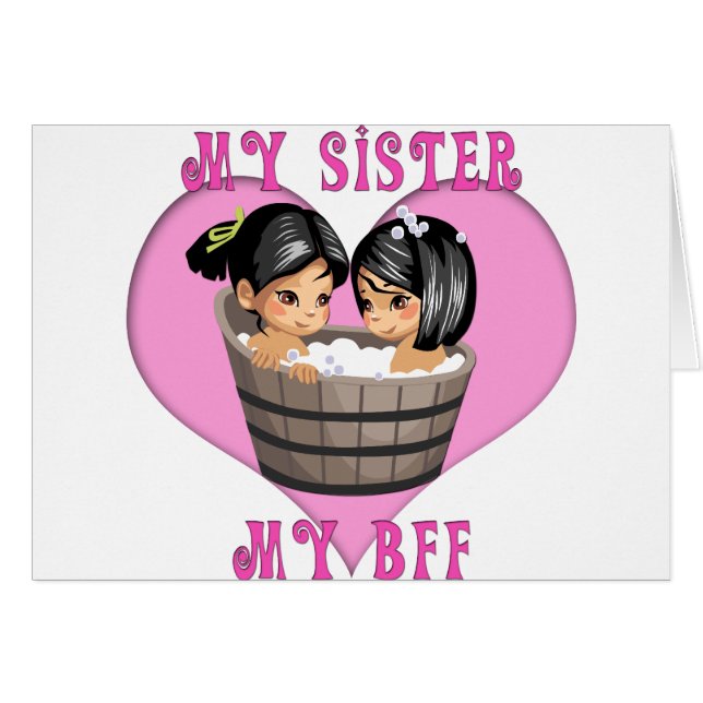 My Sister MY BFF Bath (Front Horizontal)