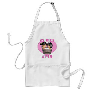 My Sister MY BFF Bath Standard Apron