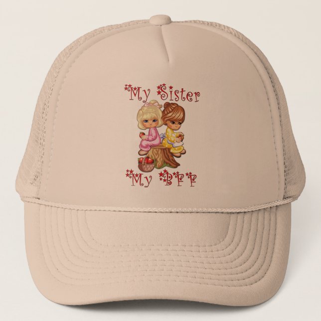 My Sister My BFF Trucker Hat (Front)