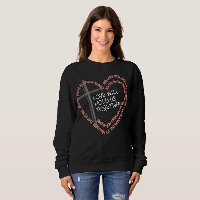 My Sister’s Keeper Dark Women's Basic Sweatshirt (Front Full)