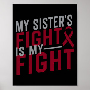 My Sister's Fight Is My Fight Sickle Cell Anaemia  Poster