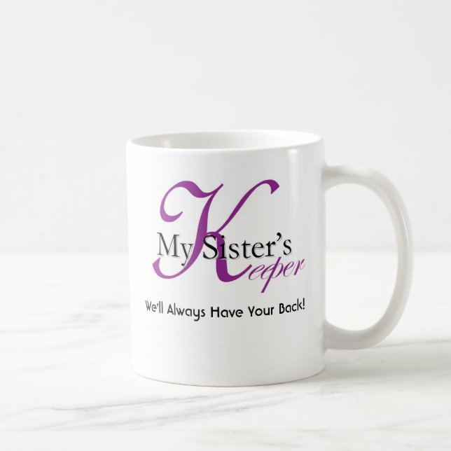 My Sister's Keeper Logo Coffee Mug (Right)