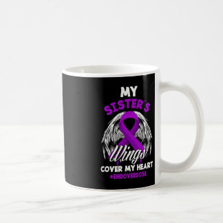My Sister's Wings Cover My Heart End Overdose Coffee Mug