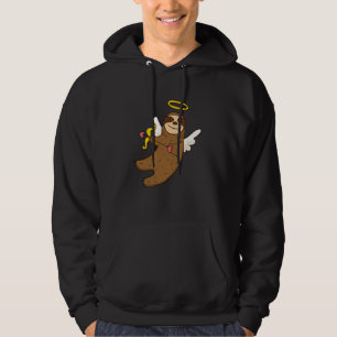 My Sloth Is My Valentine Lazy Sloths Cupid Valenti Hoodie