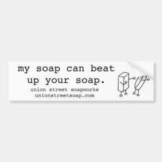 My Soap Bumper Sticker