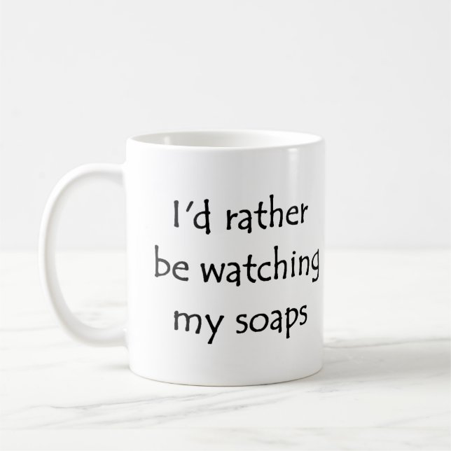 my soaps coffee mug (Left)
