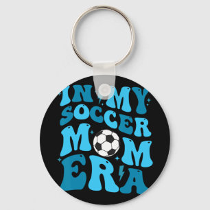 My Soccer Mum Era Retro Soccer Mum Life Mothers Da Key Ring