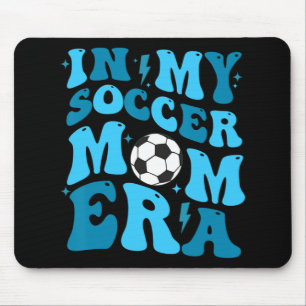 My Soccer Mum Era Retro Soccer Mum Life Mothers Da Mouse Mat