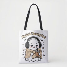 My Social Battery Died Tote Bag - Funny Introvert
