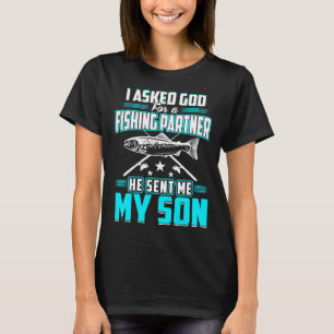My Son Fishing Partner Shirt Fish Angler
