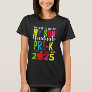 My Son Graduated Pre-k Class Of 2025 Graduation T-Shirt