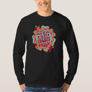 My Son In Law Is My Favorite Child Retro Hippie Mo T-Shirt