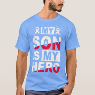 My Son Is My Hero Cancer Ribbon Childhood Cancer A T-Shirt