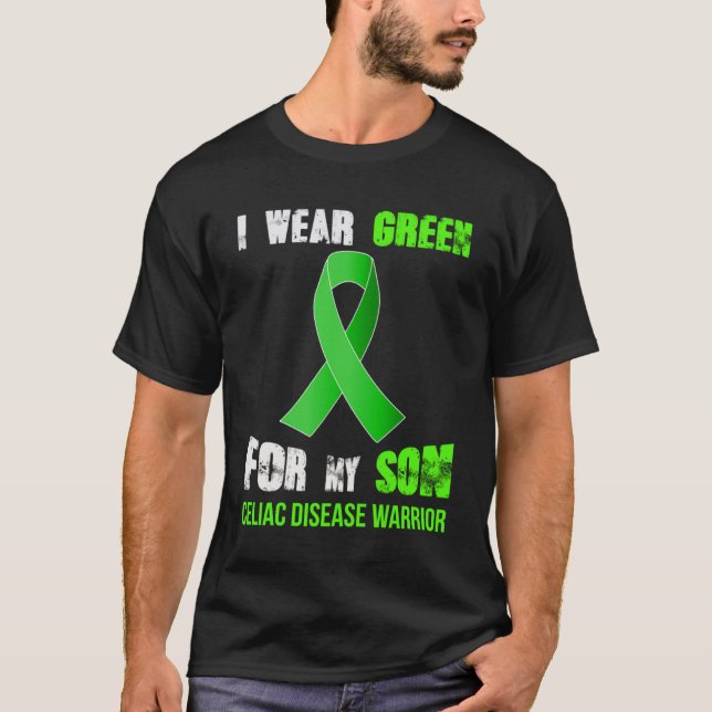MY SON  MY CELIAC DISEASE WARRIOR T-Shirt (Front)