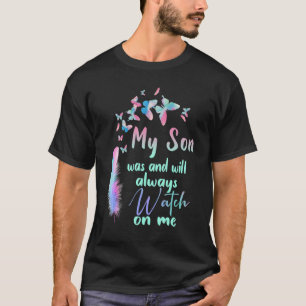 My Son My Guardian Angel Parents Lost Son Miss Son T-Shirt