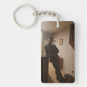 My Son My Hero My Sailor US NAVY Mum Keychain