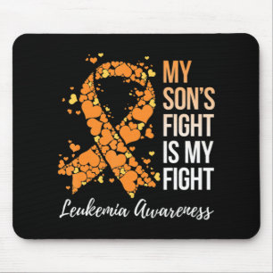 My Son’s Fight Is My Fight Leukaemia Awareness Mouse Mat