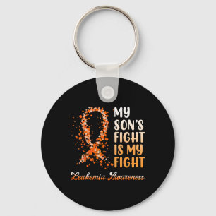 My Son’s Fight Is My Fight Leukemia Awareness 1 Key Ring