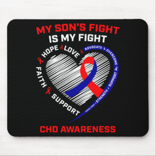 My Sons Fight Is My Fight Chd Heart Disease Awaren Mouse Mat