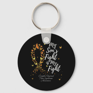 My Son's Fight Is My Fight Crps Awareness Key Ring