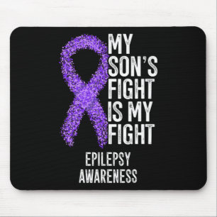 My Son's Fight Is My Fight Epilepsy Awareness 3 Mouse Mat