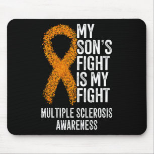 My Son's Fight Is My Fight Multiple Sclerosis Awar Mouse Mat
