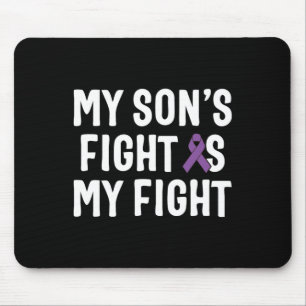 My Son's Fight Is My Fight Pancreatic Cancer Aware Mouse Mat