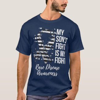 My Sons Fight Is My Fight Rare Disease Awareness T-Shirt
