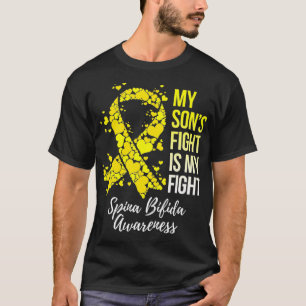 My Sonu2019s Fight Is My Fight Spina Bifida Awaren T-Shirt