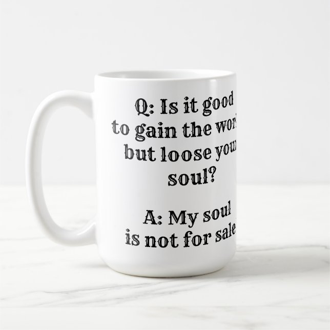 My Soul coffee mug (Left)