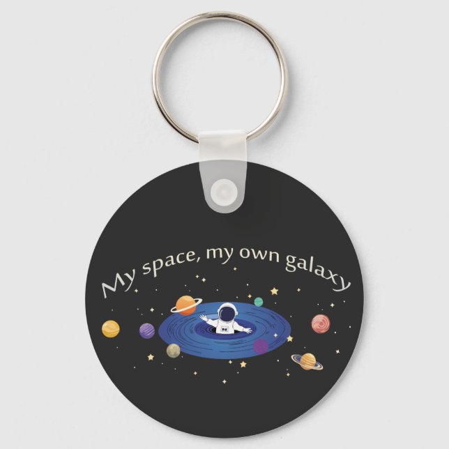 My Space, My Own Galaxy Key Ring (Front)