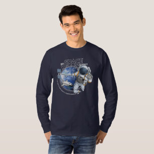 My spacewalk Journey (Dark mode) Men Long Sleeve T-Shirt