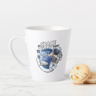 My spacewalk Journey Latte Mug