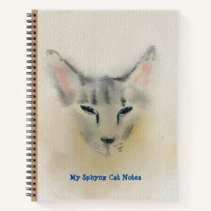 My Sphynx Cat Notes Notebook
