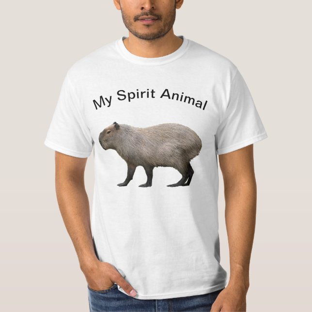 My Spirit Animal Capybara T-Shirt (Front)