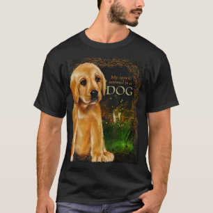 My Spirit Animal Is A Dog Canine Enthusiast T-Shirt