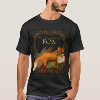 My Spirit Animal is a Fox Conservationist Lover T-Shirt