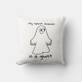 My spirit animal is a ghost pillow