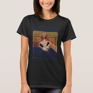 My Spirit Animal Is A Grumpy Horse Who Kicks Annoy T-Shirt