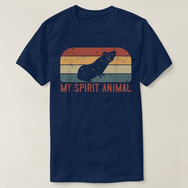 My Spirit Animal Is A Guinea Pig 4214  T-Shirt (Design Front)