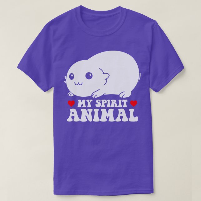 My Spirit Animal Is A Moopsy Funny Moopsy Lovers T-Shirt (Design Front)