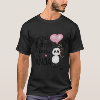 My Spirit Animal Is A Panda I Panda Bear I Panda T-Shirt