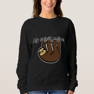 My Spirit Animal Is A Sloth 107 Sweatshirt