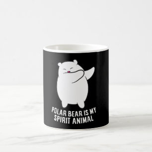 My Spirit Animal Polar Bear Cute Polar Bear Lover Coffee Mug