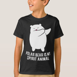My Spirit Animal Polar Bear Cute Polar Bear Lover T-Shirt