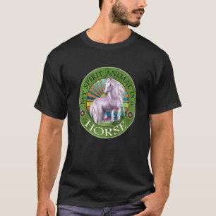 My Spirit Animals A Horse Equestrian Riding 1 T-Shirt