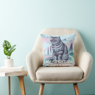 My Spiritual Guardian Cat Cushion