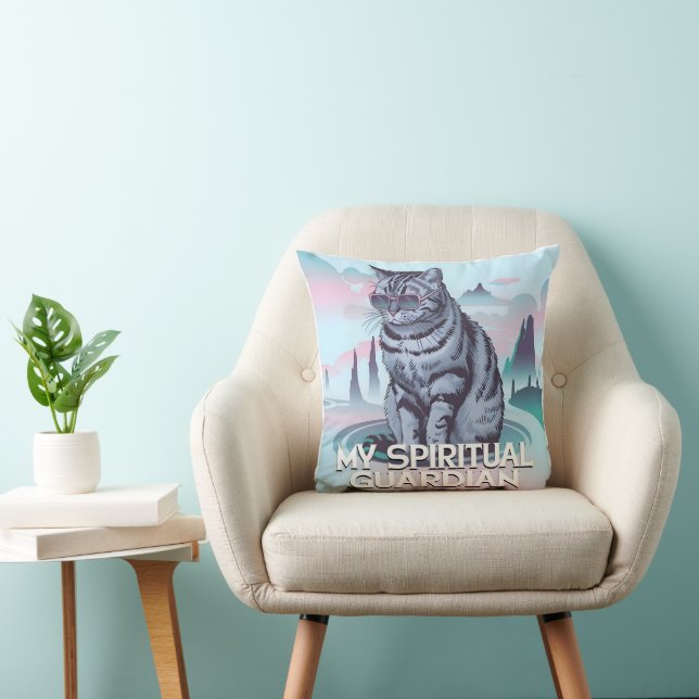 My Spiritual Guardian Cat Cushion (Chair)