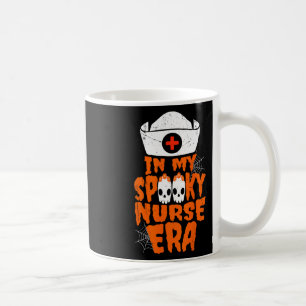 My Spooky Nurse Era Funny Halloween Witchy Spooky Coffee Mug