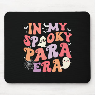 My Spooky Para Era Halloween Retro Groovy Ghost Pa Mouse Mat